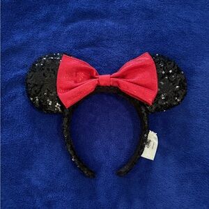 Disney Black Sequin Ears Headband